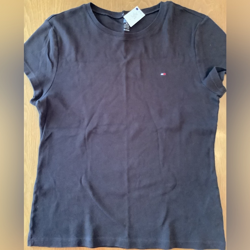 Tommy Hilfiger Women's Dark Brown Tee